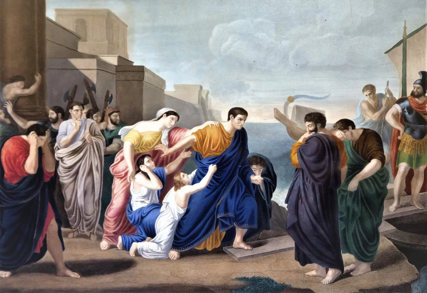 Stampa - Attilio Regolo ritorna a Cartagine, Museo e Archivio Comunale Sebastiano Guzzone di Militello in Val di Catania